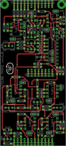 LFO100 THT PCB