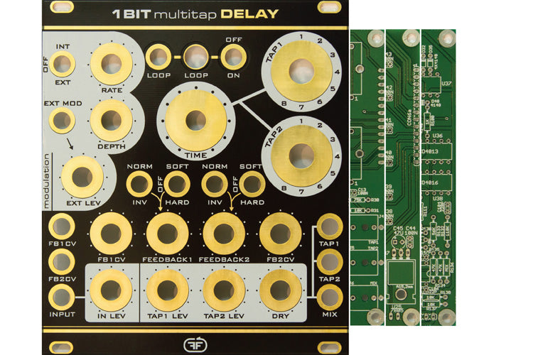 【特別訳あり特価】 Multitap 1BIT Delay Modules FEEDBACK – PCB DTM・DAW