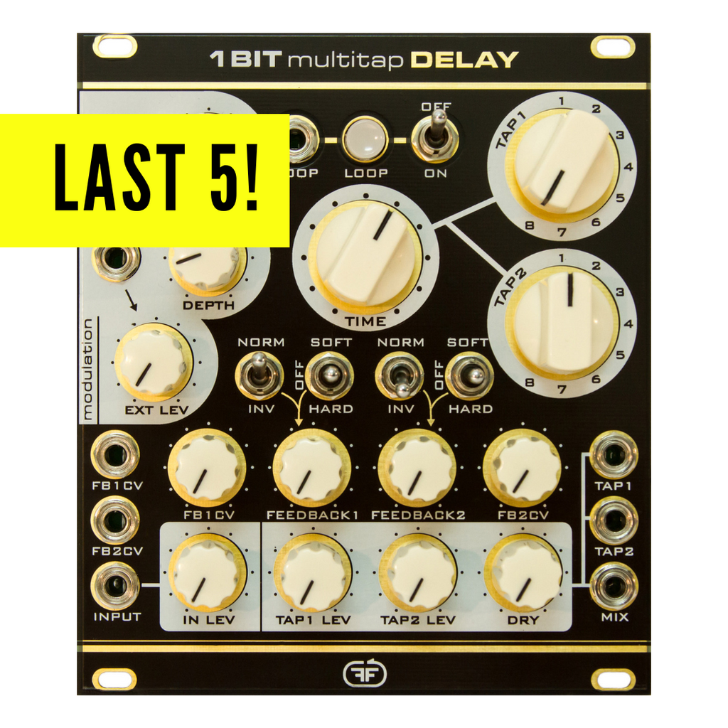 1BIT Multitap Delay – FEEDBACK Modules 1BIT Multitap Delay – FEEDBACK Modules